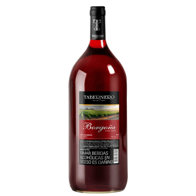 Vino borgoña Tabernero botella x2Lts