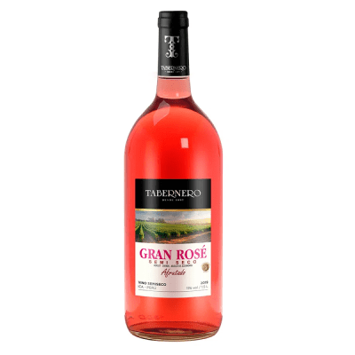 Vino rose semi seco Tabernero botella x1.5Lt