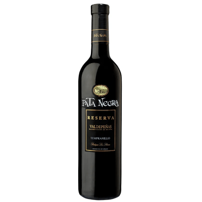 Vino reserva tempranillo Pata Negra botella x750ml