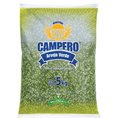Arveja verde partida Campero x5kg