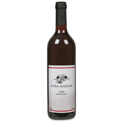Vino Borgoña Viña Andina botella x750ml