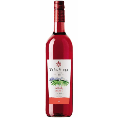 Vino rose semi seco Viña Vieja botella x750ml
