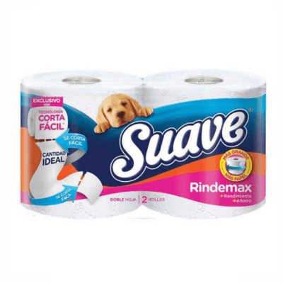 Papel higiénico Suave Naranja Resistemax pqt x10X2