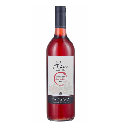 Vino rose semi seco Tacama botella x750ml