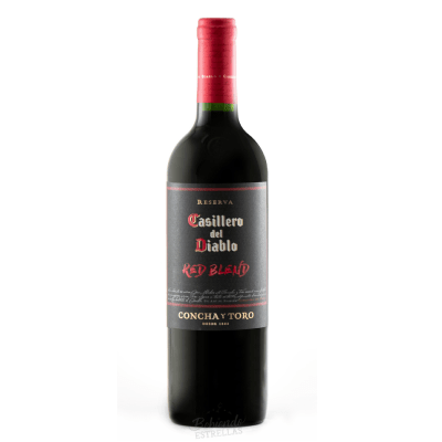 Vino red blend Casillero del Diablo Concha y Toro botella x750ml