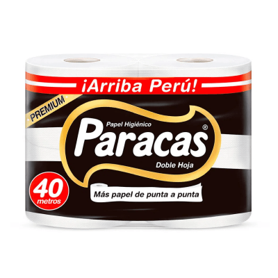 Papel higiénico Paracas Black x 4unds