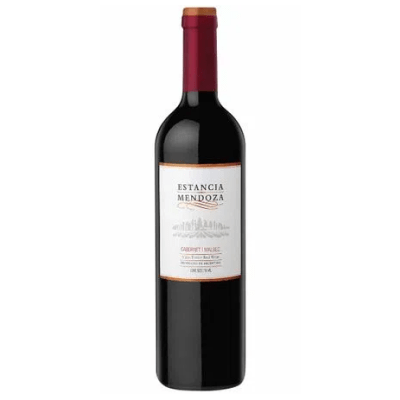 Vino cabernet malbec Estancia Mendoza botella x750ml