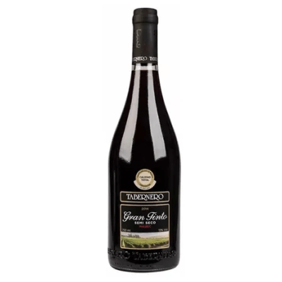 Vino Gran Tinto semi seco Tabernero botella x750ml