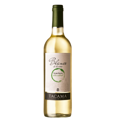 Vino blanco semi seco Tacama botella x750ml