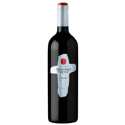 Vino carmenere Misiones de Rengo botella x750ml