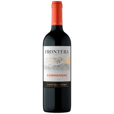 Vino carmenere Frontera Concha y Toro botella x750ml