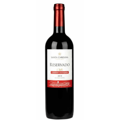 Vino reservado cabernet sauvignon Santa Carolina botella x750ml